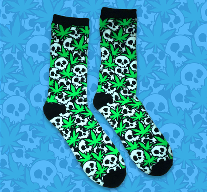 Skull Skunk Socks