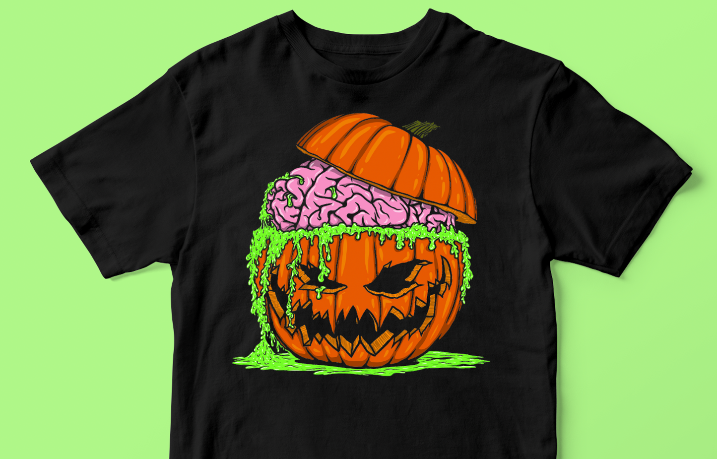 Halloween Pumpkin Brains