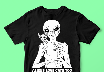 Aliens Love Cats Too