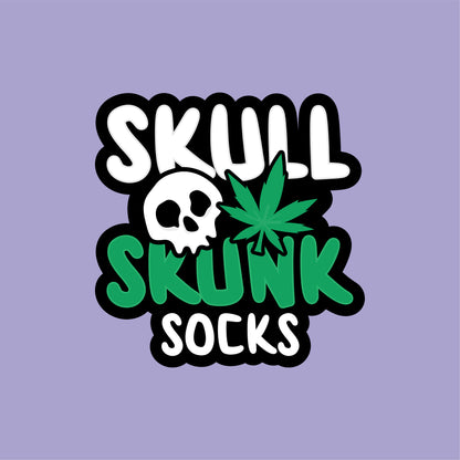 Skull Skunk Socks