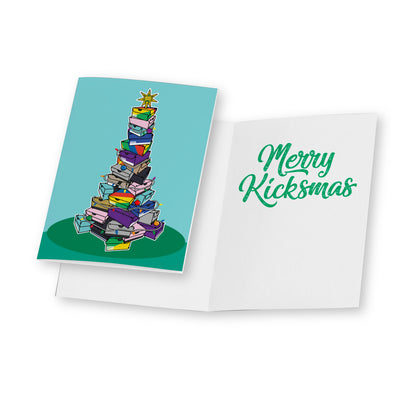 Merry Kicksmas Greeting Card