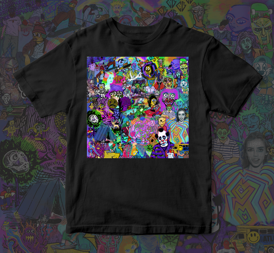 "LATENIGHTSKETCH 2021" Collage - T-Shirt