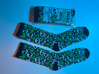 Skull Skunk Socks