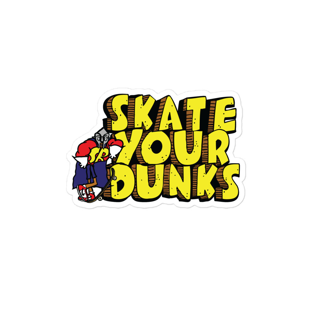 Skate Your Dunks Sticker