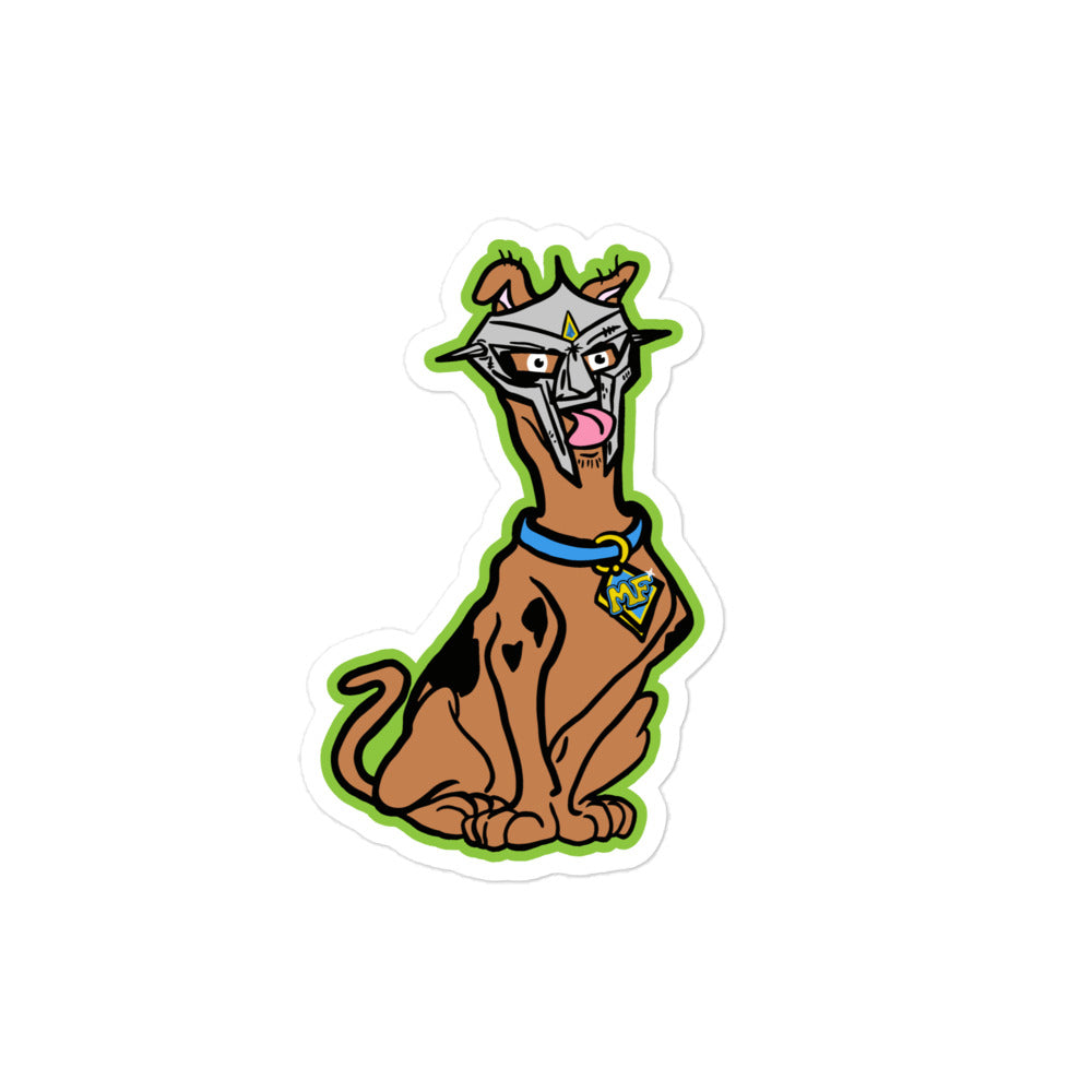 Masked Dog Sticker