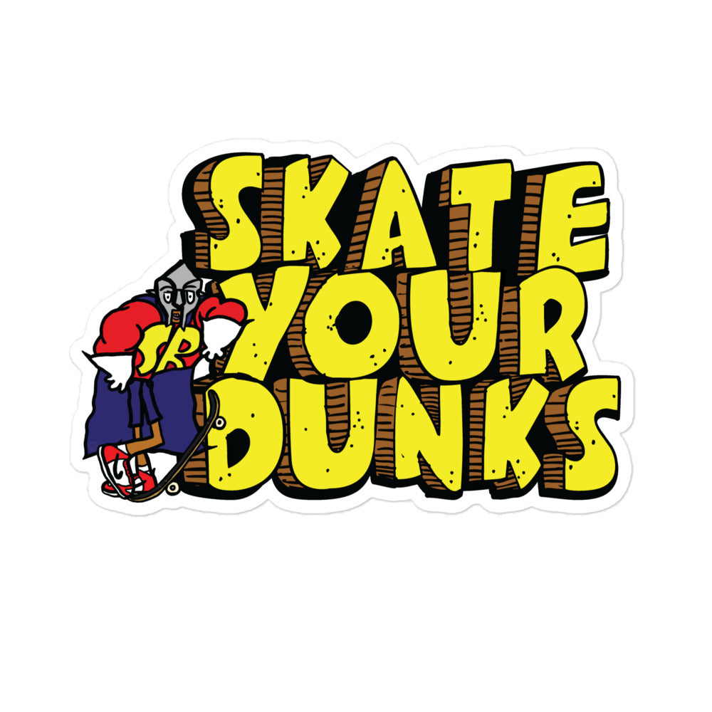 Skate Your Dunks Sticker