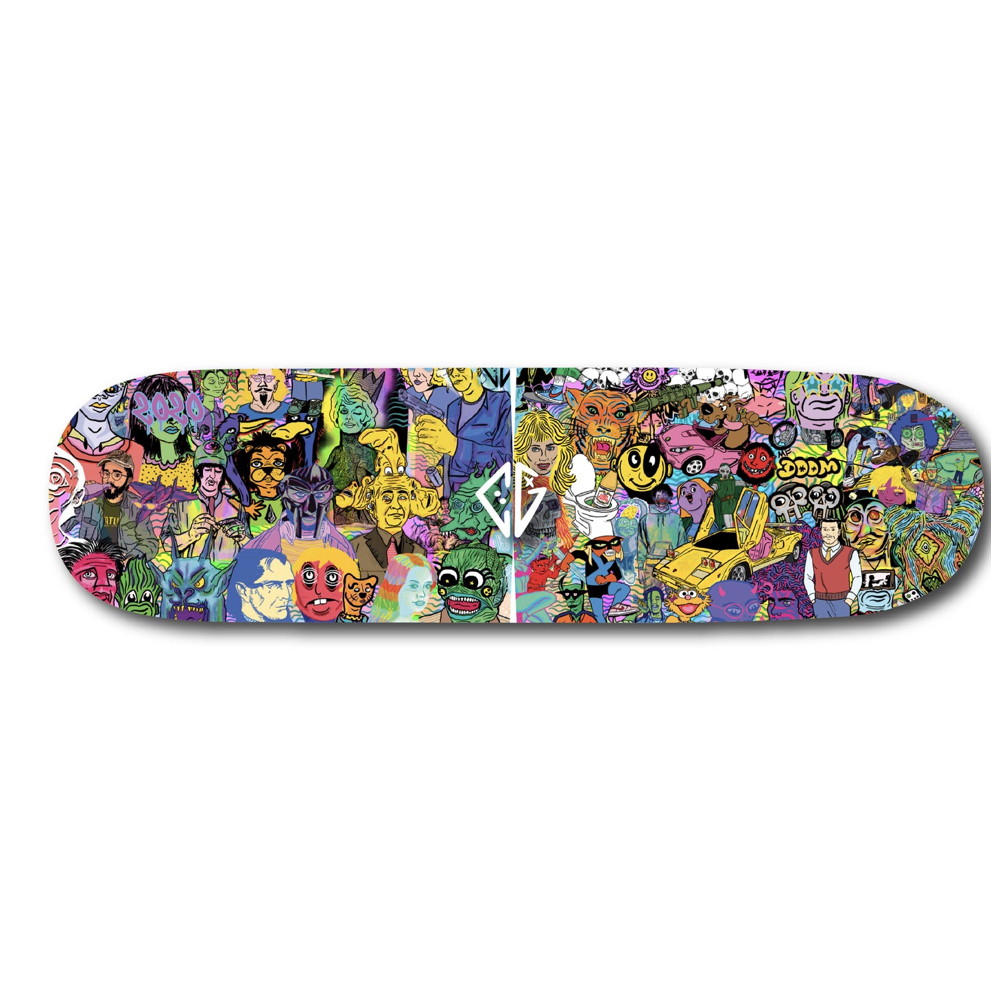 2020 Late Night Sketch Skateboard